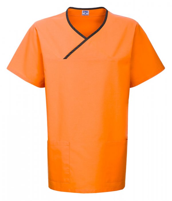 orange/dunkelgrau