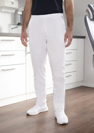 Fair und nachhaltig produzierte Unisex Bundhose Juri mit "Grüner Knopf" Label