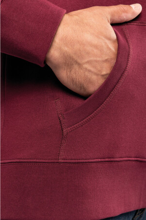 Hoodie Teyran, Farbe: rot, Größe: XS