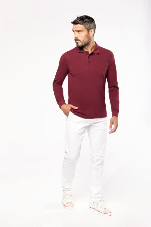 Langarm-Poloshirt Troy & Troya