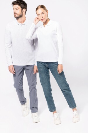 Langarm-Poloshirt Troy & Troya