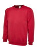 Unisex Sweatshirt Mar, Farbe: rot, Größe: XS