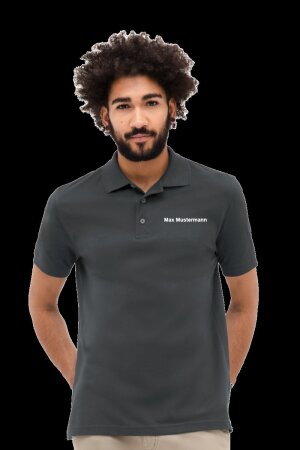 Stick von Namen oder Schriftzügen auf Poloshirts