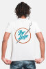 Stick auf dem Rücken von T-Shirts