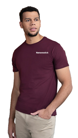 Stick von Namen oder Schriftzügen auf T-Shirts