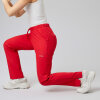 Damen-Stretchhose Liza, Schnitt: Regular, Farbe: rot, Größe: XS