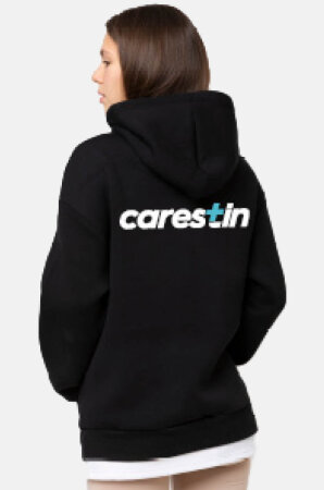 Stick auf dem Rücken von Sweatshirts und Hoodies
