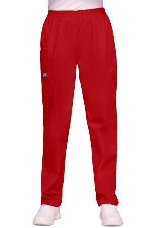 Damen Schlupfhose WWE4200 von Cherokee, Farbe: rot, Größe: XXS