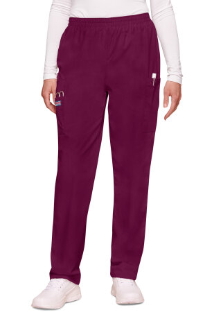 Damen Schlupfhose WWE4200 von Cherokee, Farbe: rot, Größe: XXS