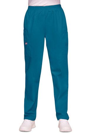 Damen Schlupfhose WWE4200 von Cherokee, Farbe: rot, Größe: XXS