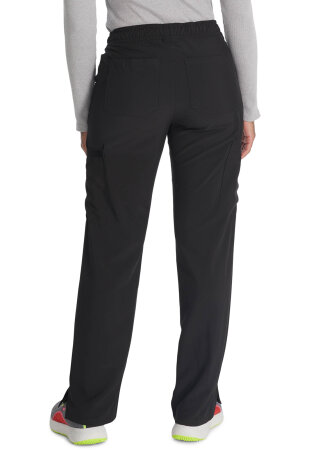Mid Rise Straight Leg Drawstring Pant