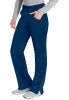 Mid Rise Straight Leg Drawstring Pant