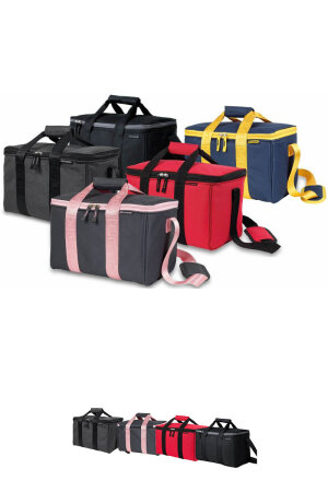Multifunktions-Pflegetasche Payden, rot mit Druck Ihres Logos auf 1 Seite