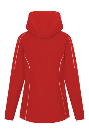 Leichte Softshelljacke Ulrike, tailliert geschnitten, Farbe: rot, Größe: S