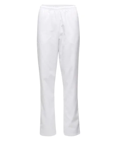 Unisex Schlupfhose Lunara Kurz, Beinlänge Kruz 70 cm, Farbe: weiß, Größe: XS