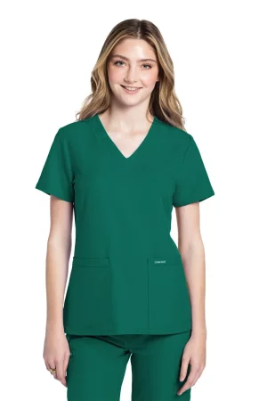 Damen Kasack Ultra CKE953A mit V-Ausschnitt