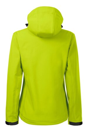 Softshelljacke Varissa, tailliert geschnitten, Farbe: lime, Größe: XS