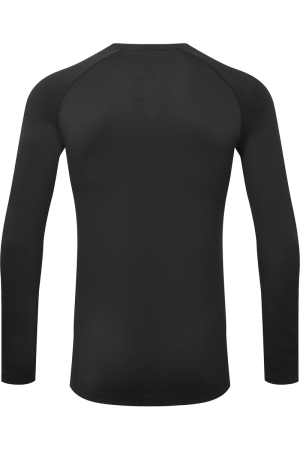 Herren Stretchshirt Langarm Move, Farbe: schwarz, Größe: S