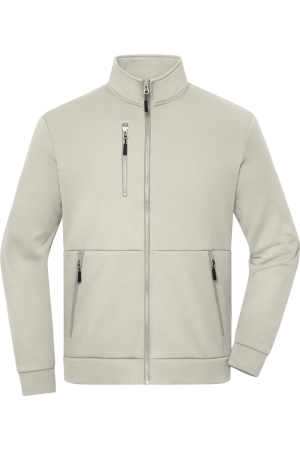 Unisex Stretchjacke mit Innenfleece Alegria, Farbe: cremeweiß, Größe: XS