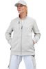 Unisex Stretchjacke mit Innenfleece Alegria, Farbe: cremeweiß, Größe: XS