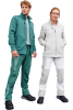 Unisex Stretchjacke mit Innenfleece Alegria, Farbe: cremeweiß, Größe: XS