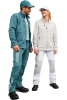 Unisex Stretchjacke mit Innenfleece Alegria, Farbe: cremeweiß, Größe: XS