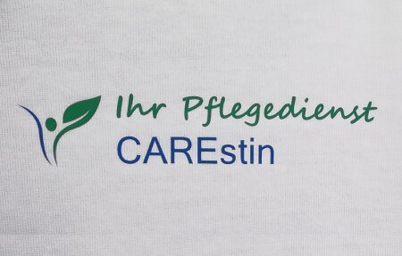Druck Ihres Logos / Emblems Druck auf der Brust, Herzseite