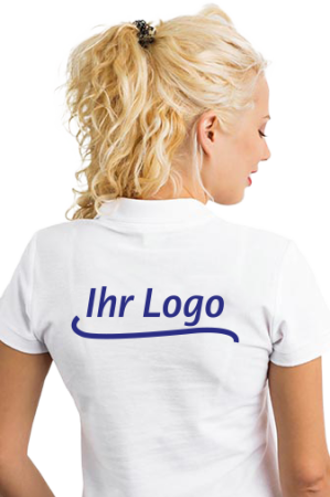 Druck Ihres Logos / Emblems auf dem Rücken