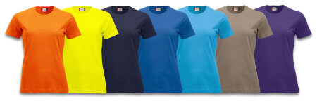T-Shirt Norma, tailliert geschnitten, Farbe: lila, Größe: L