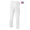 Herrenhose Volker, Farbe: weiß, Größe: 44n, normale Beinlänge, 65% Polyester / 35% Baumwolle