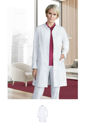 Damenkittel Ilyssia, Farbe: weiß, Größe: 32n