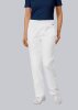 Fair produzierte Unisex Bundhose Jayden, weiß, Mischgewebe, Größe:  2XS, Beinlänge: Normal