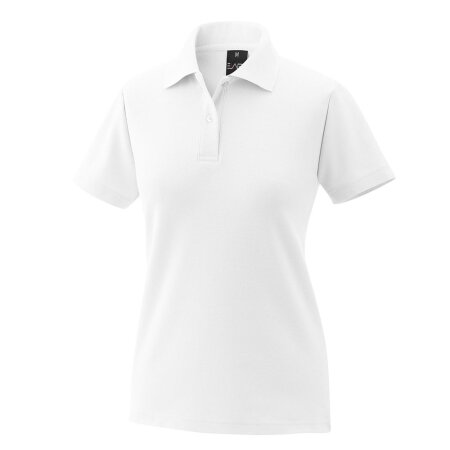 Exner Damen Poloshirt, weiß, Größe: L