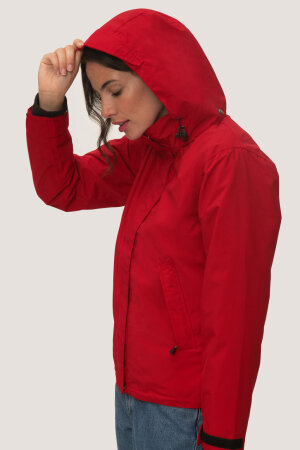 3-in-1 Jacke Ranora, tailliert geschnitten, Farbe: rot, Größe: XS