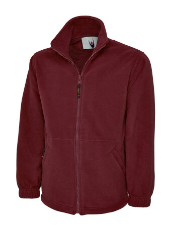 Fleecejacke Wilma, tailliert geschnitten, Farbe: rot, Größe: XS