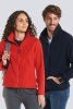 Fleecejacke Wilma, tailliert geschnitten, Farbe: rot, Größe: XS