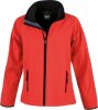 Softshell Jacke Naria, tailliert geschnitten, Farbe: rot, Größe: XS