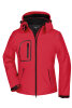 Ladies´ Winter Softshell Jacket von James&Nicholson, Farbe: Red, Größe: L