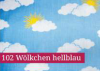 102 Wölkchen hellblau